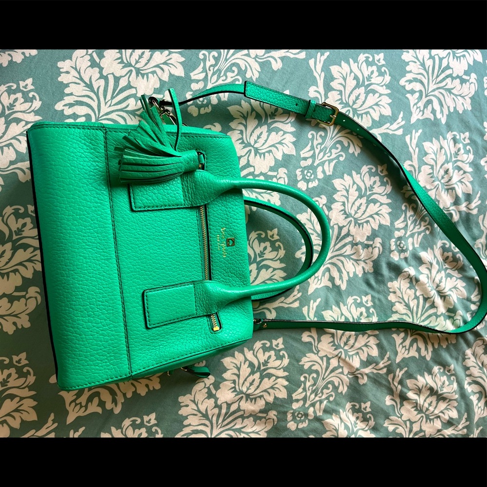 Kate Spade Teal Crossbody Bag - Medium - Picture 5 of 5